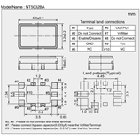 日本NDK晶振,NT5032BA晶振,5032有源晶振