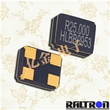 Raltron晶振,H10S-16.384-18-1030-TR,6G無線應用晶振