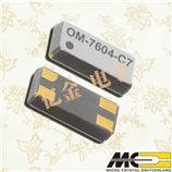MICRO晶振|OM-0100-C7-20ppm-TA-QC|低頻SMT振蕩器